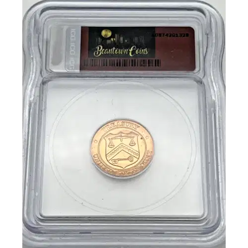 The Beantown Coins Sample Slab ICG Slabbed USA Mint Set Token BU UNC Uncirculated